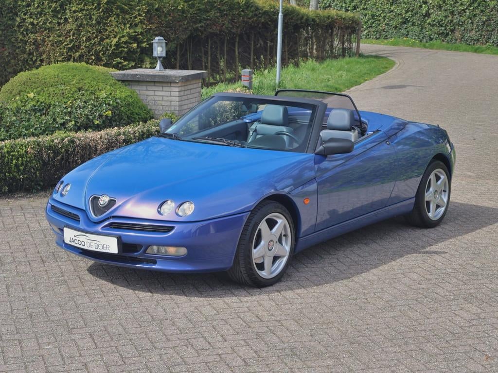 Alfa Romeo Spider 2.0-16V T.Spark L, Auto's, Alfa Romeo, 1345 kg, Gebruikt, Elektrische ramen, Cabriolet