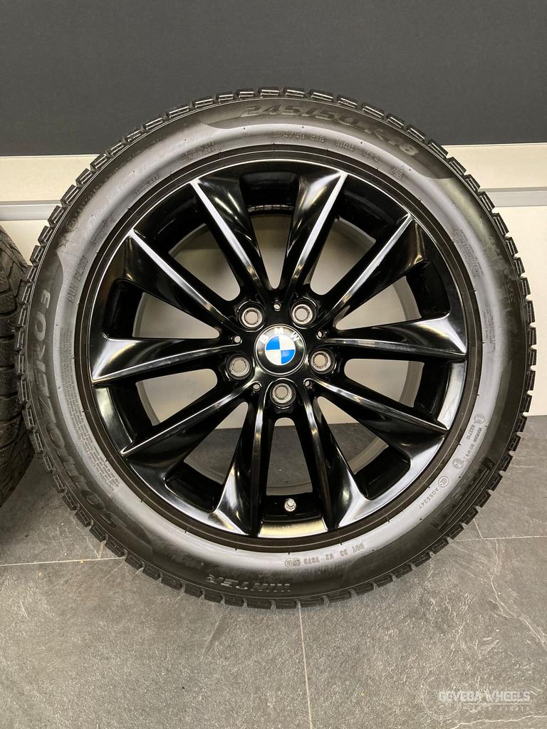 18” originele BMW X3 F25 X4 F26 velgen + winterbanden 5x120, 18 inch, -, -, Banden en Velgen