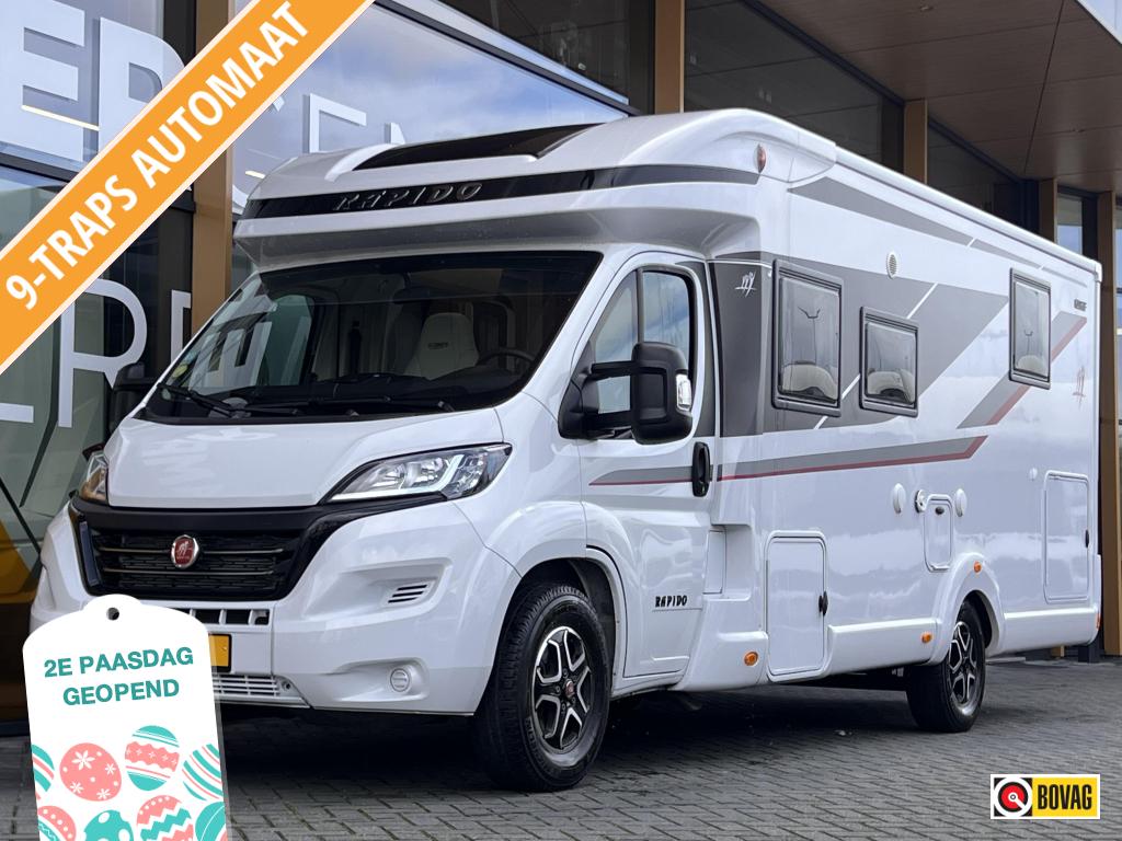 Rapido Ultimate Line 696 F AUTOMAAT, Caravans en Kamperen, Campers, Automaat, Luifel, Fiat, Bedrijf
