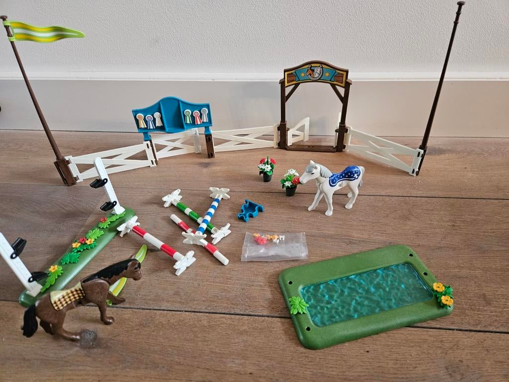 Playmobil 6930 paarden, Ophalen