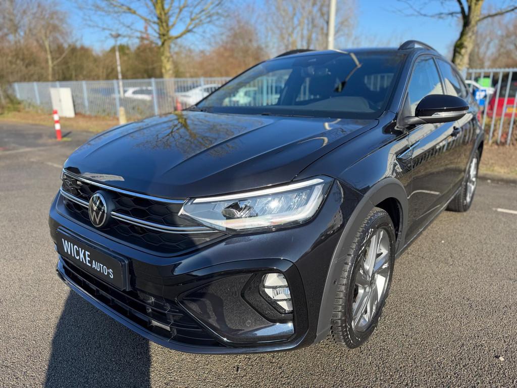 Volkswagen Taigo 1.0 TSI 3X R-Line DSG Virtual Led Clima Cam, Gebruikt, Zwart, Zwart, Origineel Nederlands