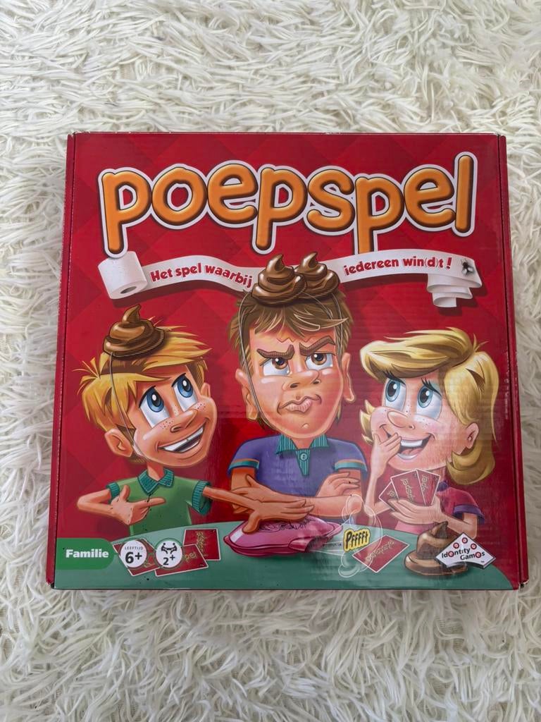 Poepspel, Ophalen of Verzenden, Zo goed als nieuw