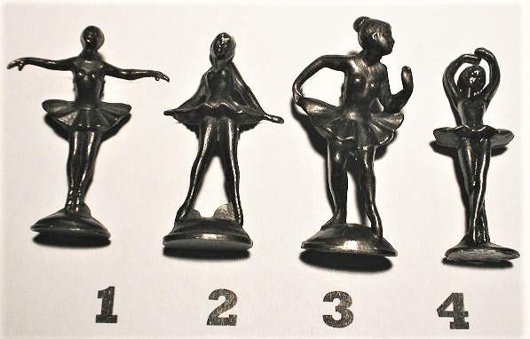 03-Ferrero kinder surprise metal Ballettänzerinnen ballerina, Verzamelen, Verrassingseieren, Ophalen of Verzenden, Zo goed als nieuw