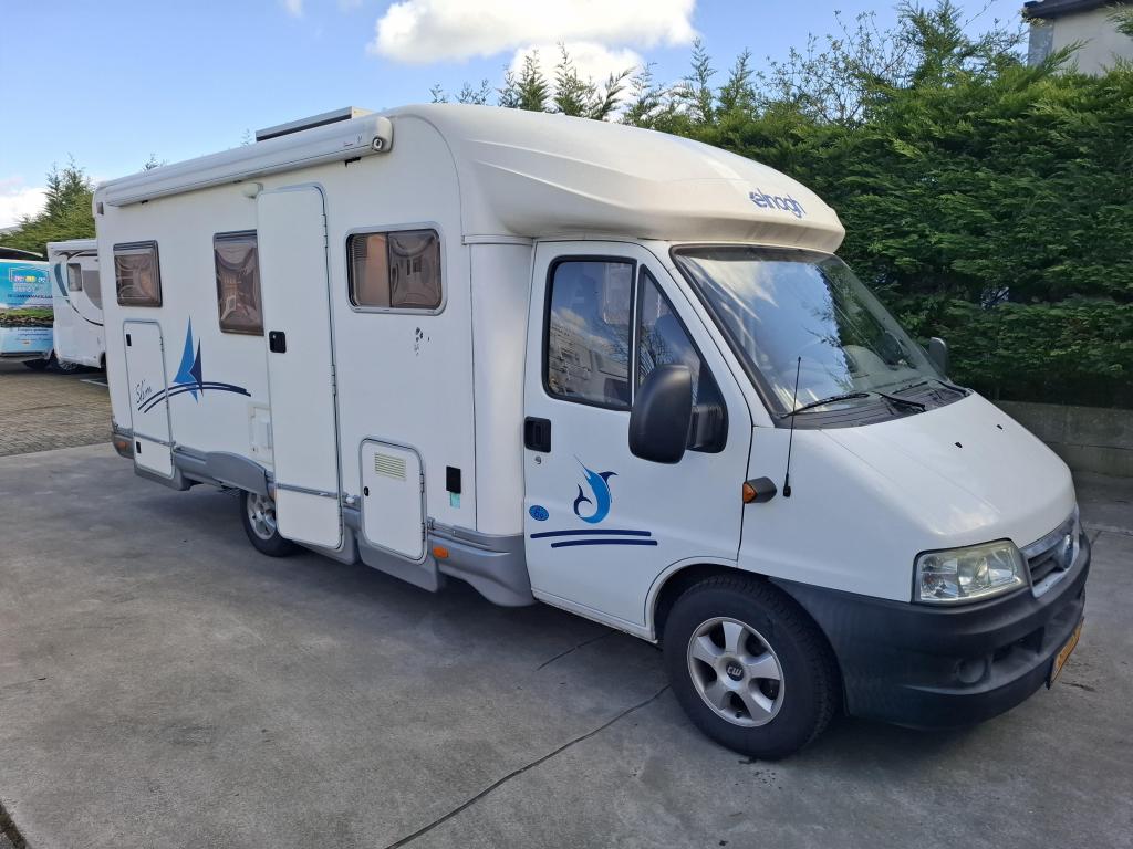 Elnagh Slim 6 Dakairco | nette staat, Caravans en Kamperen, Overige merken, Chemisch toilet, Achteruitrijcamera, Ringverwarming