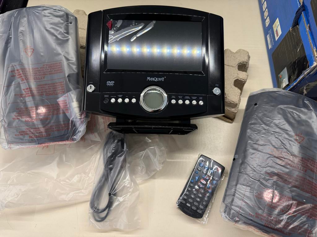 Marquant MC-DVD4 Draagbare DVD Speler met Radio en Speakers, Draagbaar, Nieuw, Ophalen, Overige merken