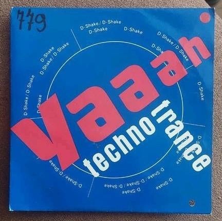 D-Shake - Yaaaaah / Techno Trance (Vinyl Single), Ophalen of Verzenden, Gebruikt, 12 inch, Techno of Trance