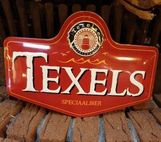 Texels bier bord -Texels Schildje - Texelse Bierbrouwerij, Verzenden, Nieuw, Reclamebord
