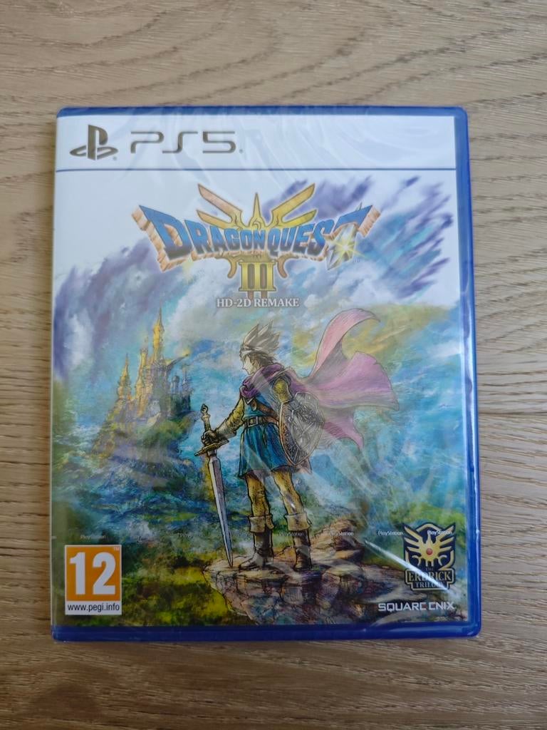Dragon Quest III HD-2D Remake PS5 - Nieuw in seal, Spelcomputers en Games, Games | Sony PlayStation 5, 1 speler, Nieuw, Ophalen of Verzenden