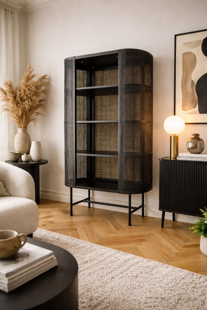 Webbingkast ( rotan/ riet look), nieuw!, Huis en Inrichting, Kasten | Overige, Ophalen, Nieuw