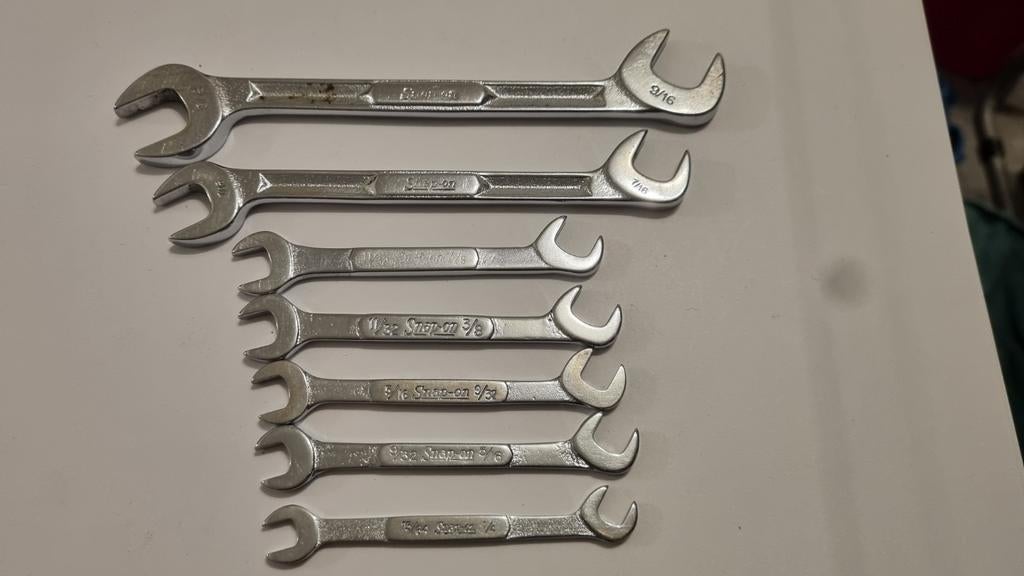 Set Snap-on steeksleutels, Doe-het-zelf en Verbouw, Gereedschap | Handgereedschap, Ophalen of Verzenden