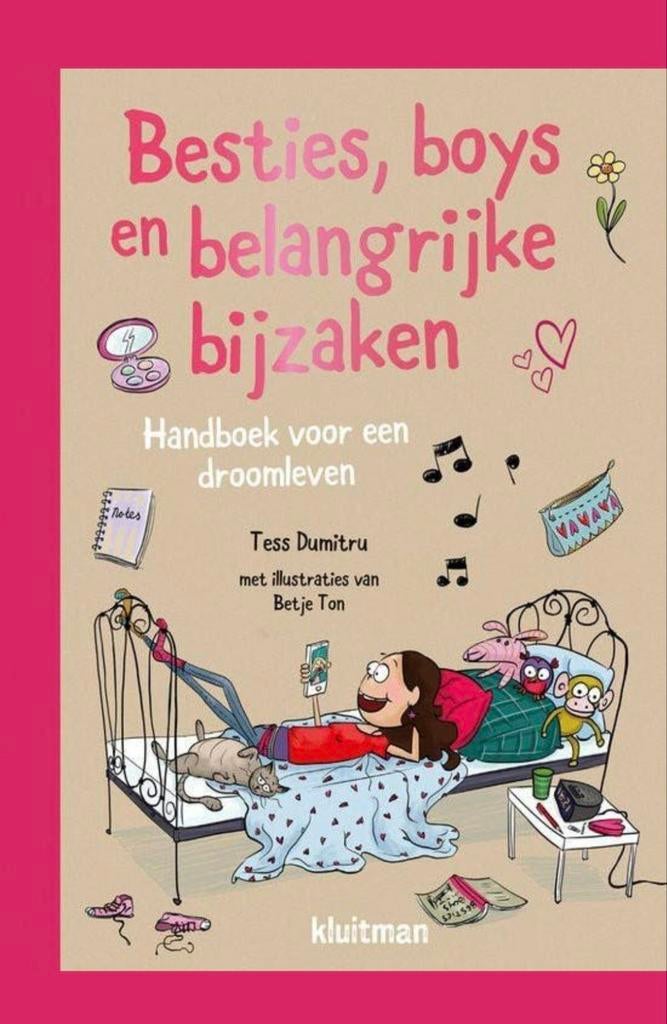 Besties, boys en belangrijke bijzaken - Tess Dumitru, Boeken, Verzenden, Zo goed als nieuw