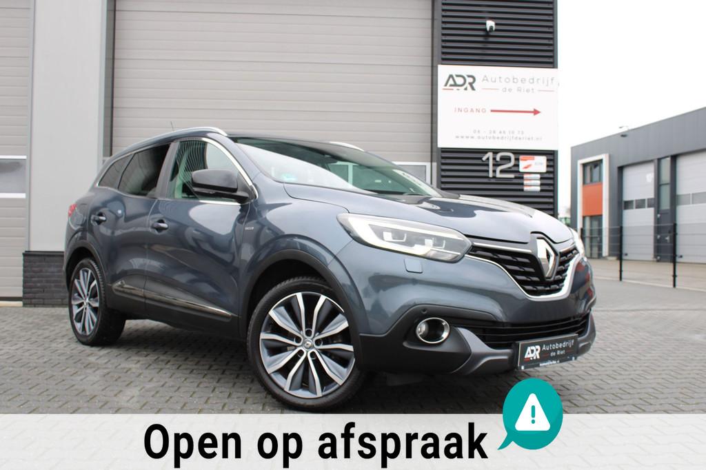Renault Kadjar 1.2 TCe BOSE/LEDER/LED KOPLAMPEN/TREKHAAK/PDC, Voorwielaandrijving, Kadjar, Gebruikt, 1295 kg