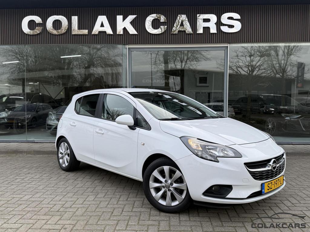 Opel Corsa 1.4 Favourite -NAP/Navi/Carplay/Trekhaak/GARANTIE, Voorwielaandrijving, 1063 kg, Gebruikt, 4 cilinders