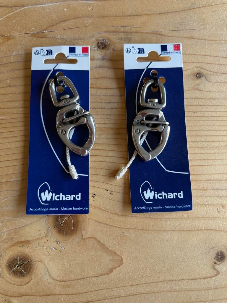 2x Wichard HR Grote Borgplaat 70mm - Roestvrij staal, Ophalen of Verzenden, Nieuw, Overige typen