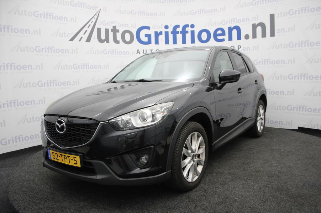 Mazda CX-5 2.0 GT-M 4WD nette automaat met Bose, leer en sto, Automaat, Euro 5, Zwart, 4 cilinders