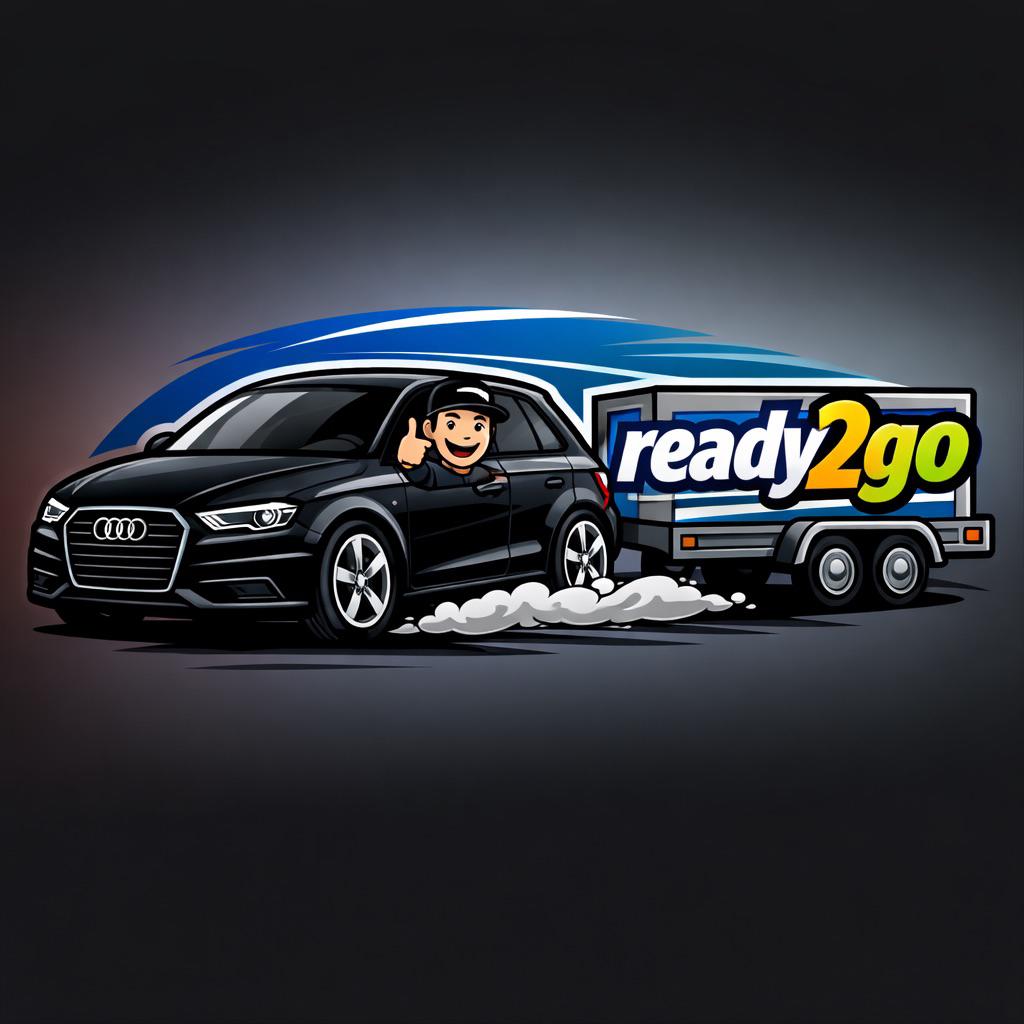 Te huur: Chauffeur met auto + aanhanger