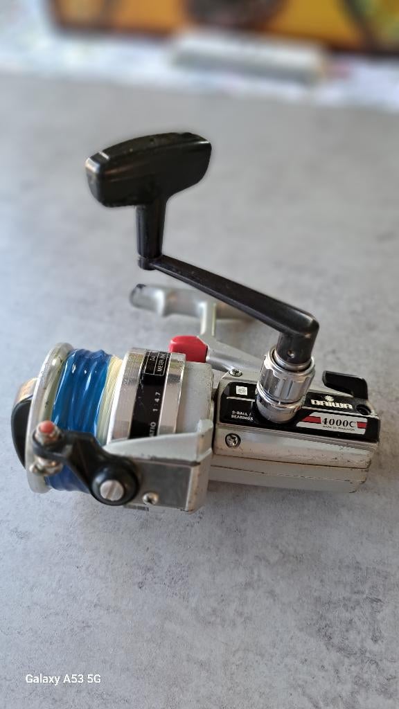 Daiwa Vintage zeemolen, Ophalen of Verzenden, Gebruikt, Molen