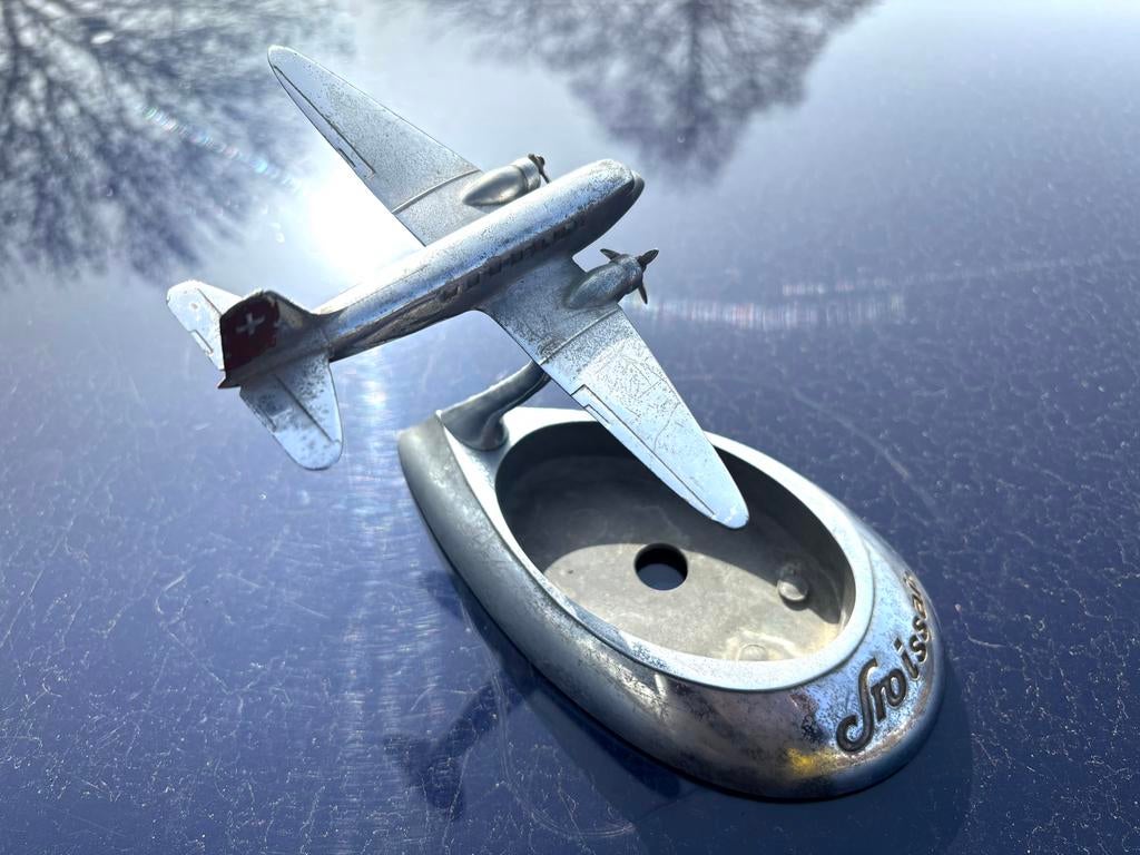 Vintage Swissair DC3 Dakota asbak jaren '50-‘60, Ophalen of Verzenden