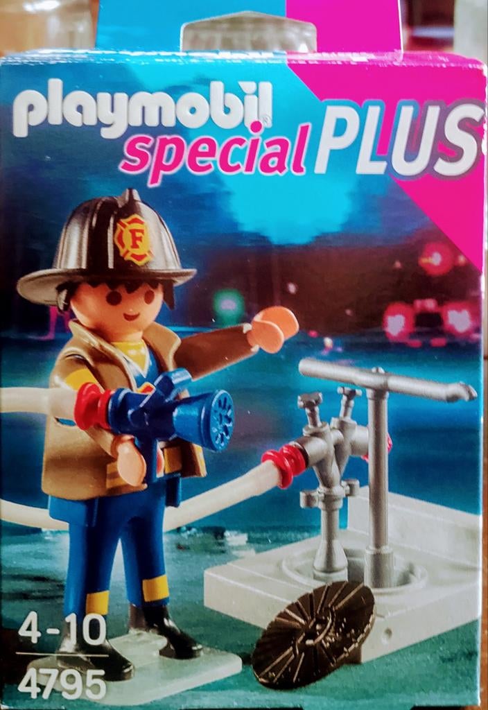 Special Plus Brandweerman Met Brandkraan 4795, Kinderen en Baby's, Ophalen of Verzenden, Gebruikt, Complete set
