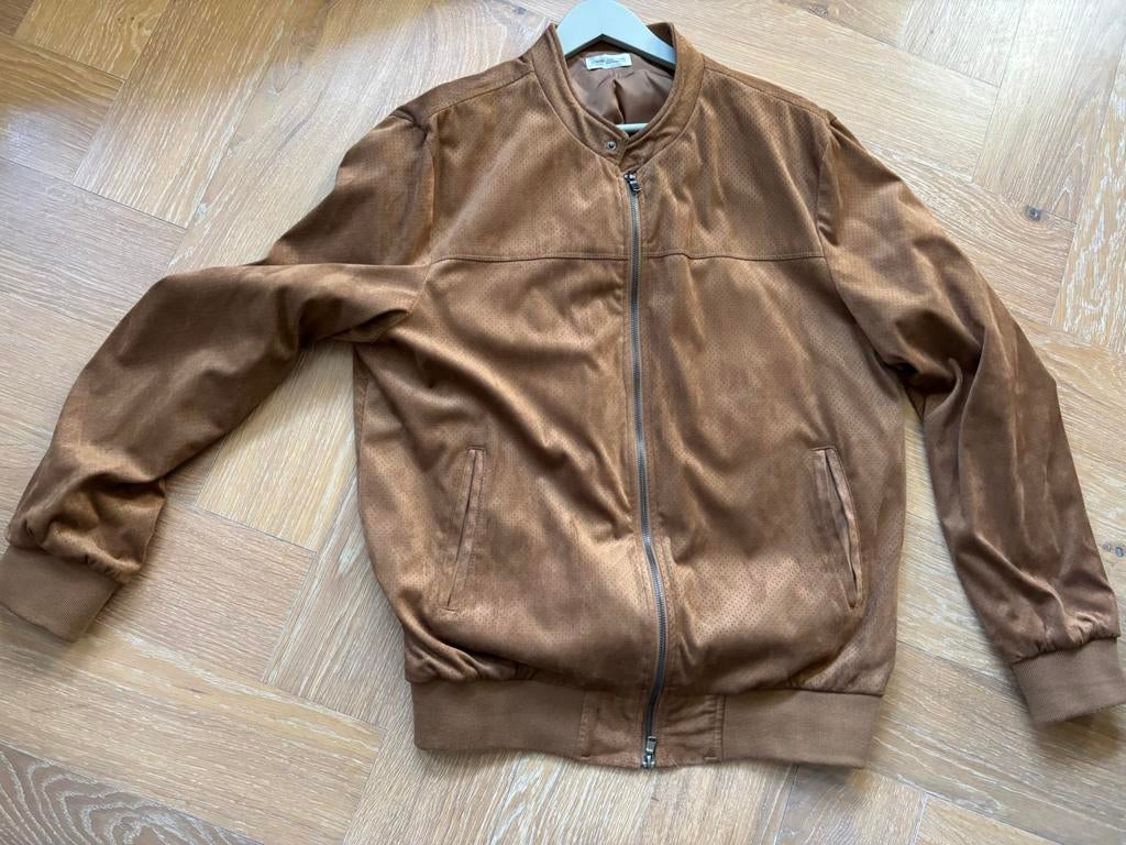 jas Daniele Alessandri mt 54, Ophalen of Verzenden, Gedragen, Maat 52/54 (L), Bruin