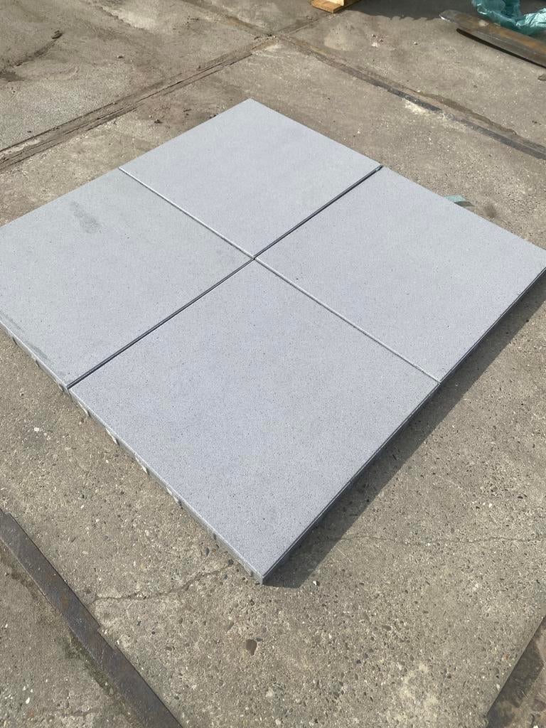 Mega Actie: - 16,95 p/m2 incl. BTW Goedkope Tegels 60x60x4, Nieuw, Ophalen of Verzenden, 10 m² of meer, Beton