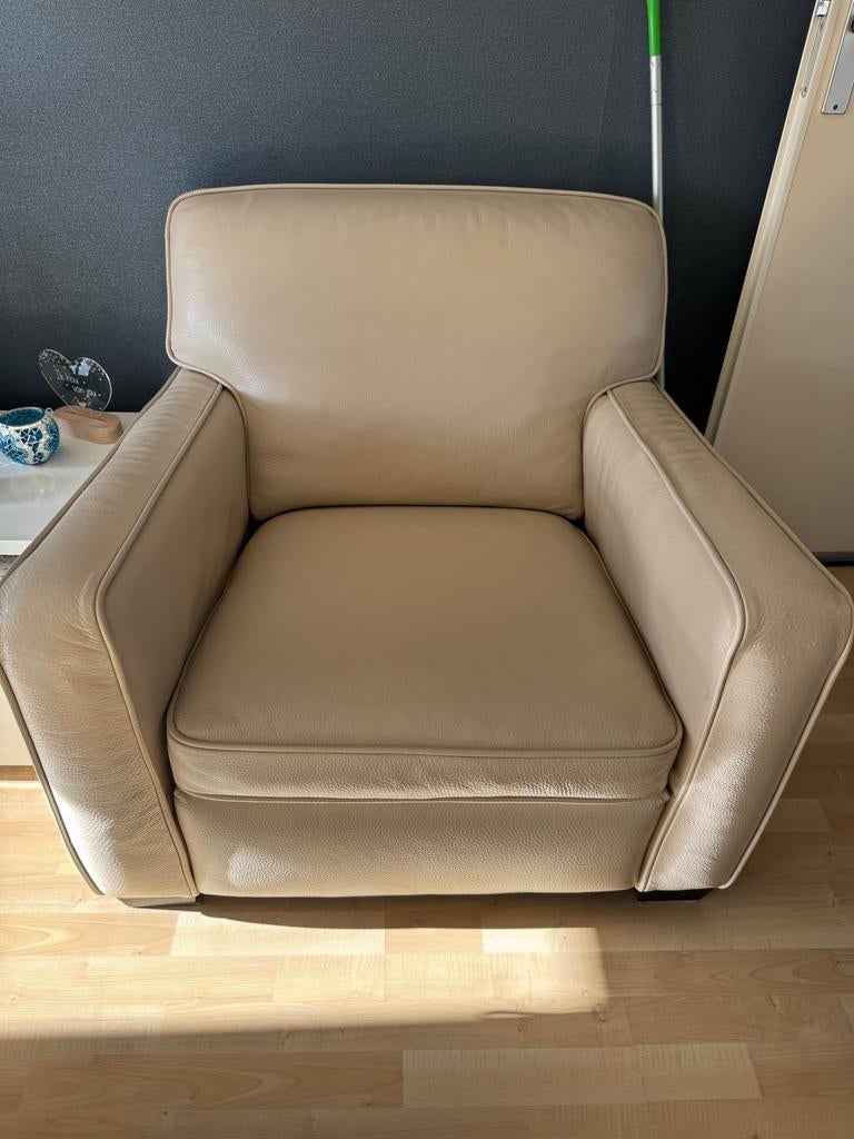 Lichte fauteuil, Ophalen, Gebruikt, Overige kleuren, Leer