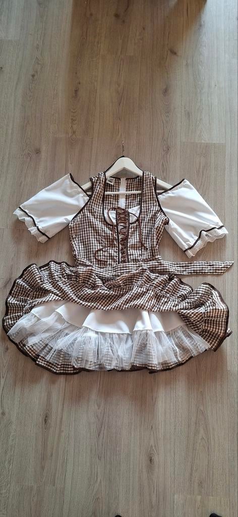 Tiroler jurkje - Oktoberfest / Carnaval, Kleding | Dames, Carnaval, Maat 42/44 (L), Ophalen of Verzenden, Kleding
