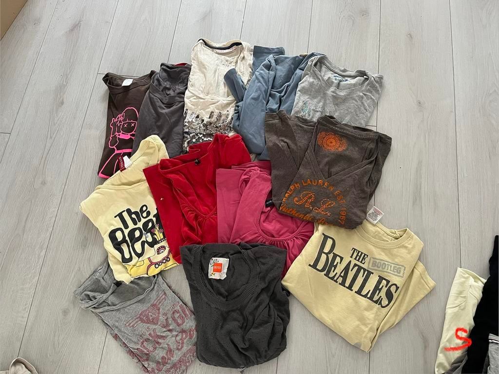 12 shirts maat S, Ophalen of Verzenden, Zo goed als nieuw, Maat 38/40 (M), Korte mouw