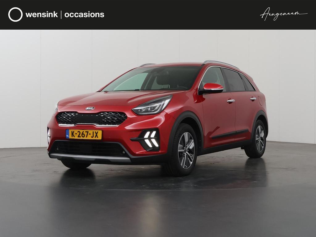 Kia Niro 1.6 GDi Hybrid DynamicPlusLine | Lederen Interieur, Auto's, Kia, Gebruikt, Euro 6, 2 kWh, Adaptive Cruise Control