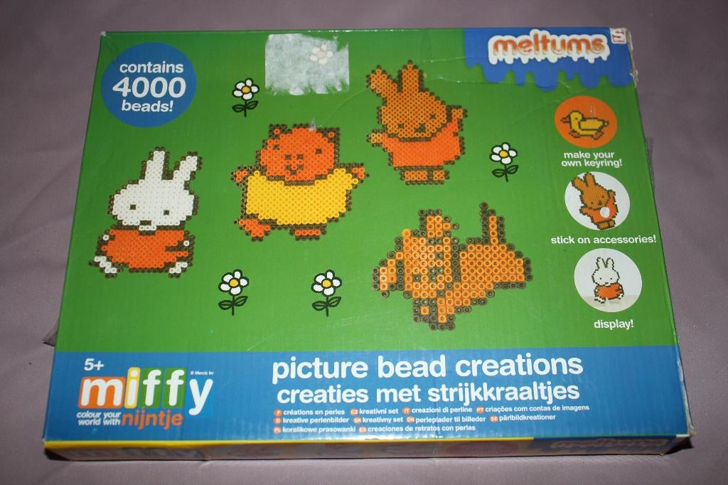 Nijntje Meltumz Beads 4000 Strijkkralen - Nieuw en compleet, Ophalen of Verzenden, Nieuw, Knutselwerk