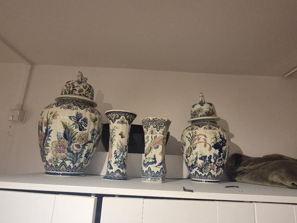 Vazen, Huis en Inrichting, Woonaccessoires | Vazen, Ophalen, Overige kleuren, Aardewerk of Porselein, Zo goed als nieuw