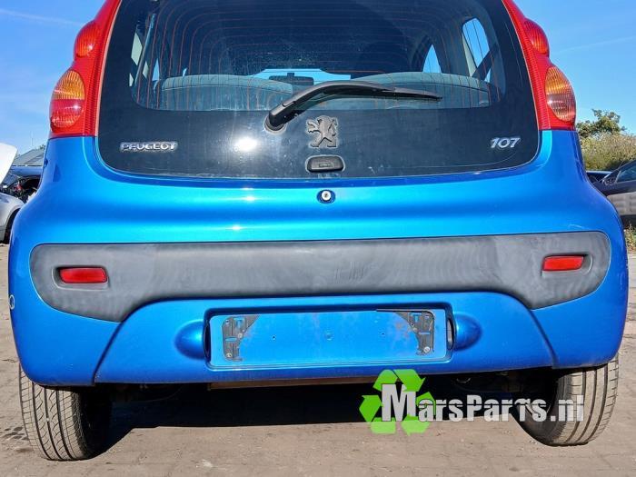 Achterbumper van een Peugeot 107, Gebruikt, -, -, Ophalen of Verzenden