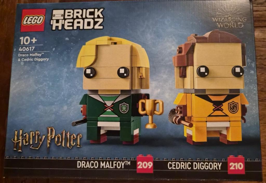 Lego Harry Potter 40617 Draco Malfoy & Cedric Diggory Nieuw!, Lego, Ophalen of Verzenden, Complete set, Ongeopend/sealed