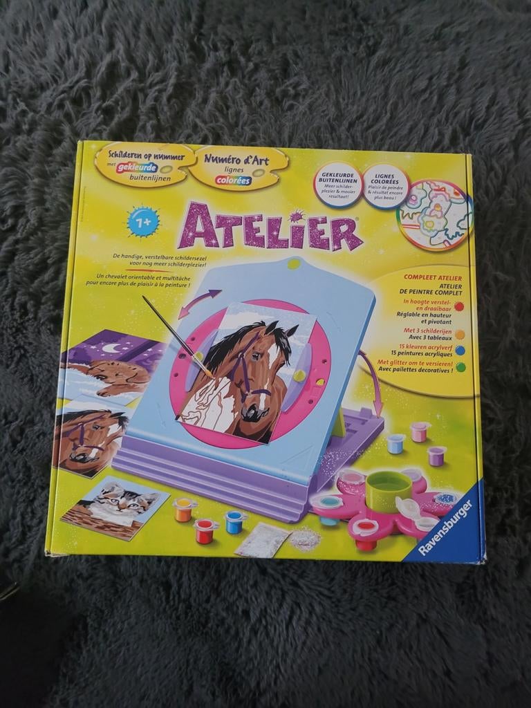 Ravensburger Atelier Tekenen Paarden Schilderijenset, Ophalen of Verzenden, Nieuw, Overige typen