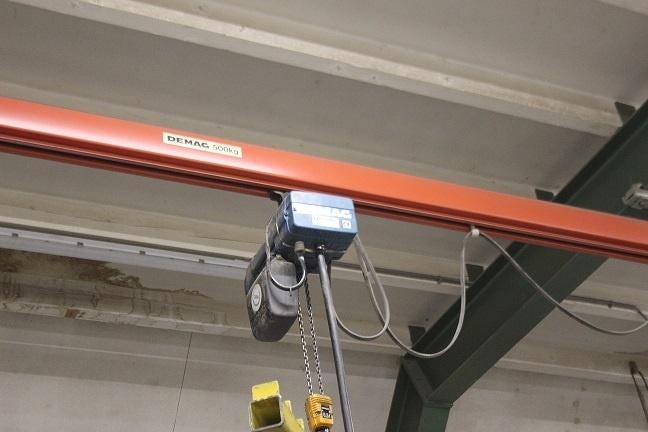 Demag kranen, Ophalen, Gebruikt
