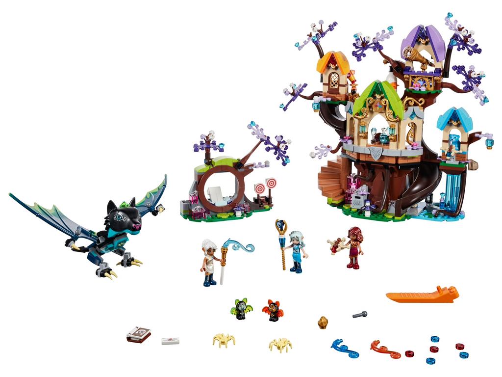 Lego Elves Vleermuisaanval bij de Elvenstarboom 41196, Ophalen of Verzenden, Complete set, Lego