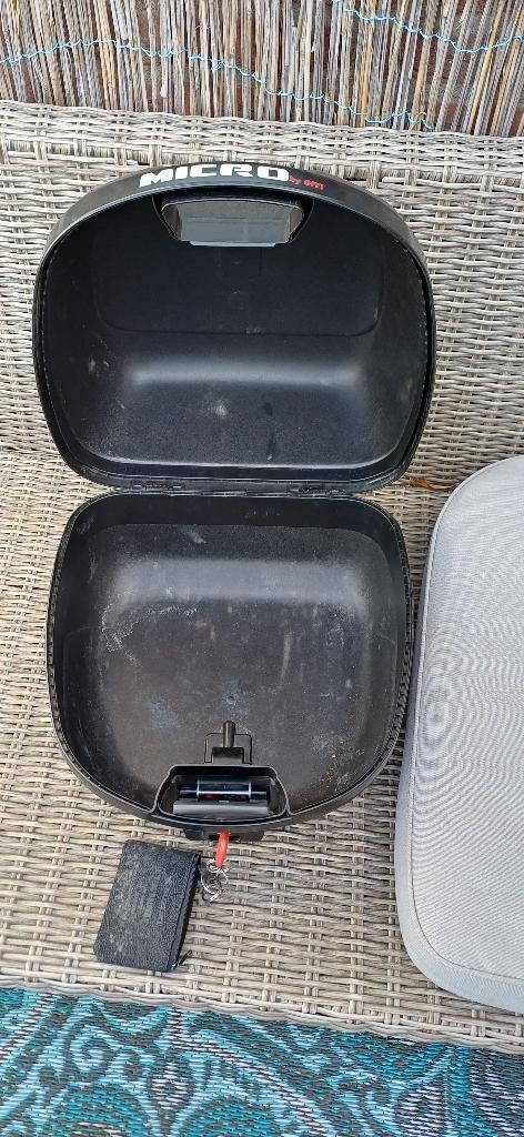 Bmw k75 topkoffer en rek, Ophalen of Verzenden, Gebruikt