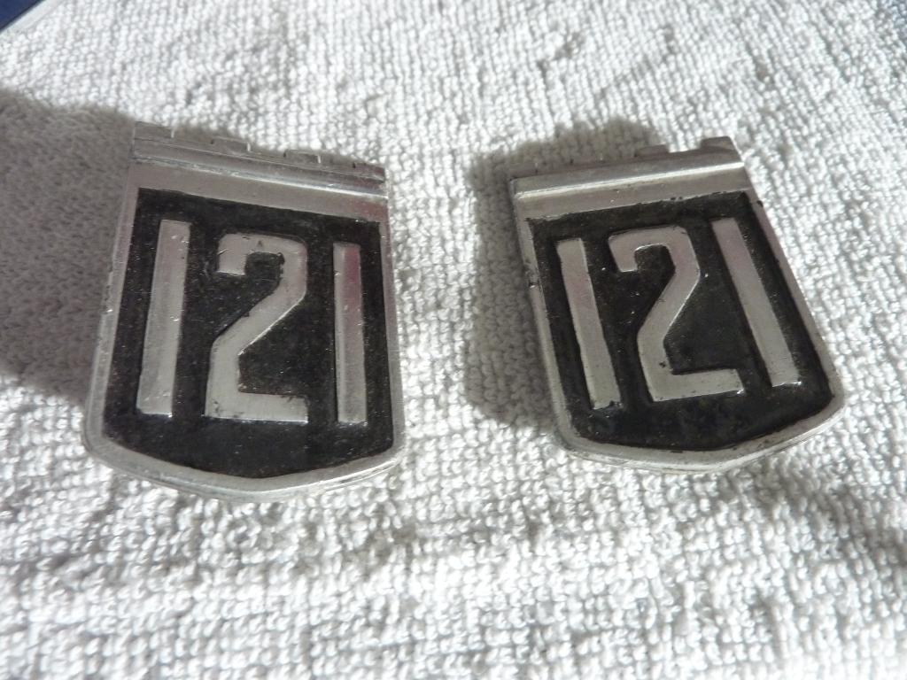 Volvo Amazon 121 badge, Ophalen of Verzenden
