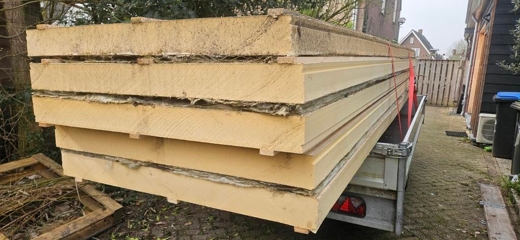 Unilin PIR Renovatieplaten met Wol - 32 m² - Rd 5.0, Doe-het-zelf en Verbouw, Isolatie en Afdichting, Ophalen of Verzenden