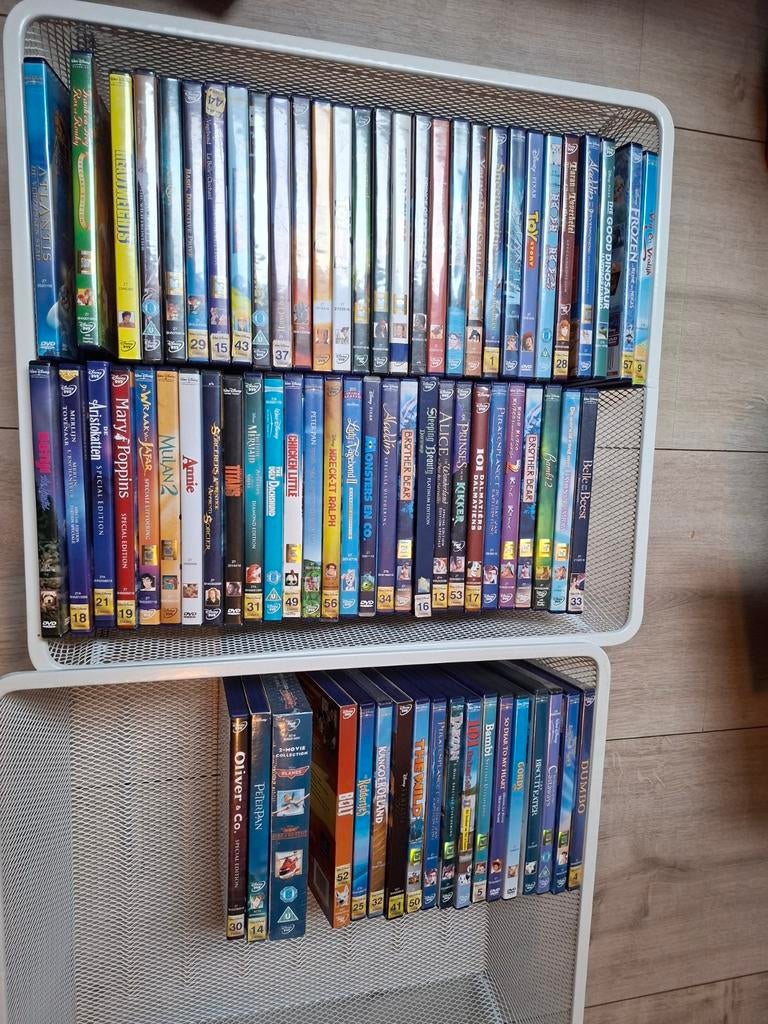 Stapel disney dvd's alleen ophalen!, Alle leeftijden, Ophalen, Zo goed als nieuw