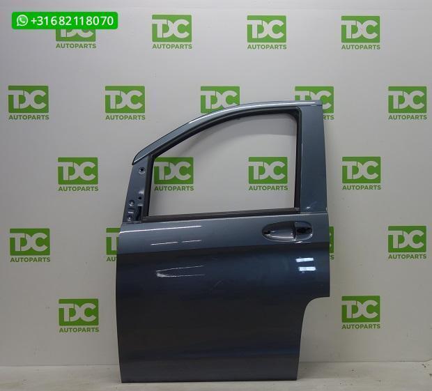 Mercedes Vito W447 ('14-'19) Voorportier links donkergrijs, Gebruikt, Deur, Mercedes-Benz, Voor
