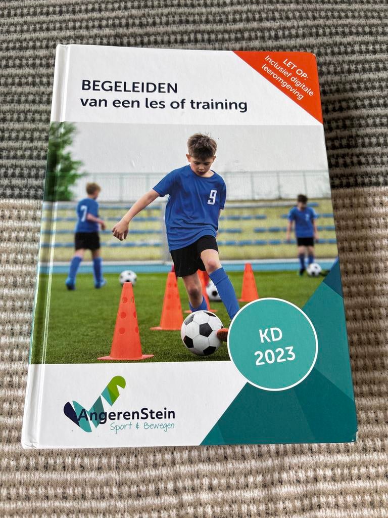 Begeleiden van een les of training - Angerenstein, Boeken, Ophalen of Verzenden, Zo goed als nieuw, MBO