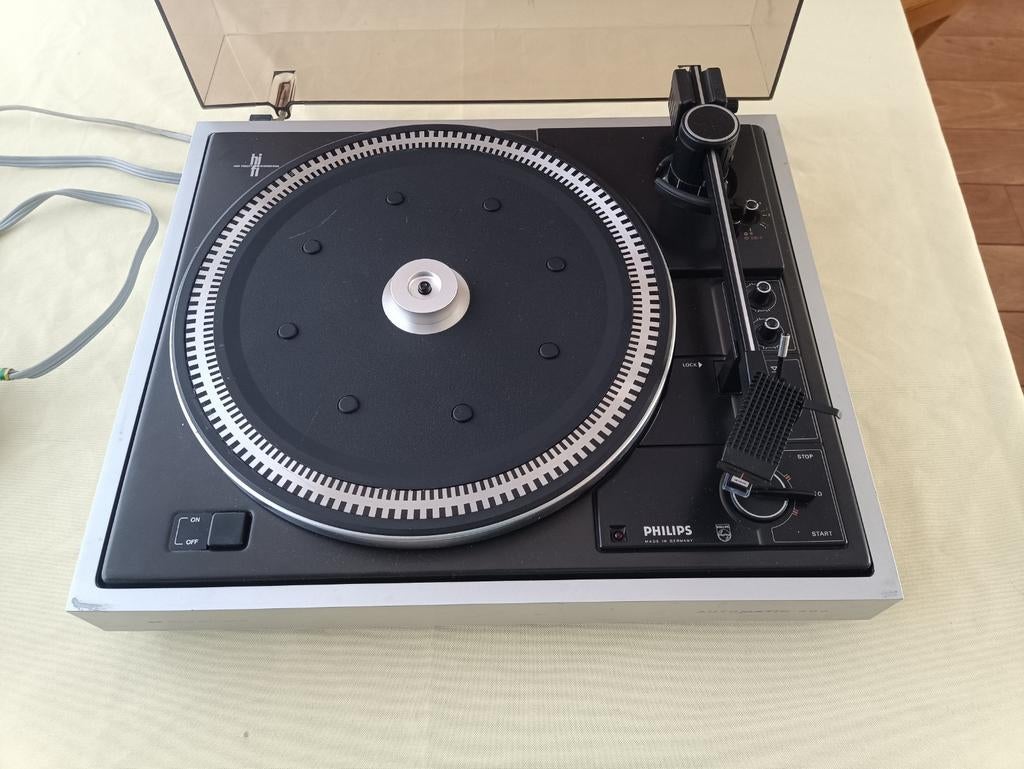 Philips Automatic 406 Platenspeler - Vintage Geluid, Audio, Tv en Foto, Platenspelers, Ophalen of Verzenden, Gebruikt, Philips