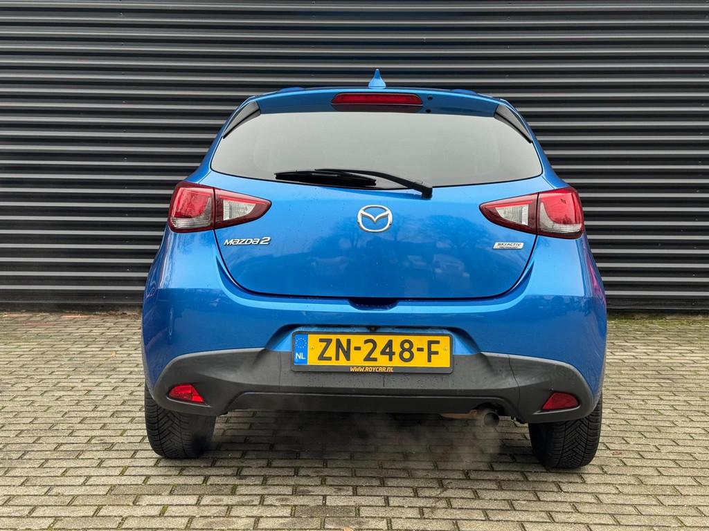Mazda 2 Skyactiv-G Sport Selected | NAP | Navigatie | LED mi, Voorwielaandrijving, Stof, Euro 6, Blauw