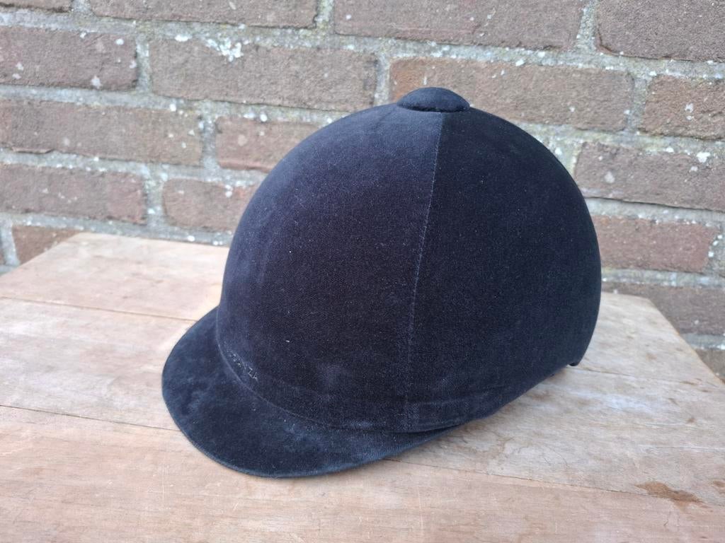 Paardrij cap + tas, Ophalen, Zo goed als nieuw, Dressuur, Cap