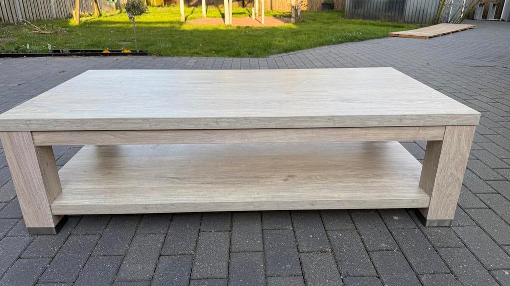 Lamulux salontafel, Ophalen, Kunststof, Gebruikt, 100 tot 150 cm