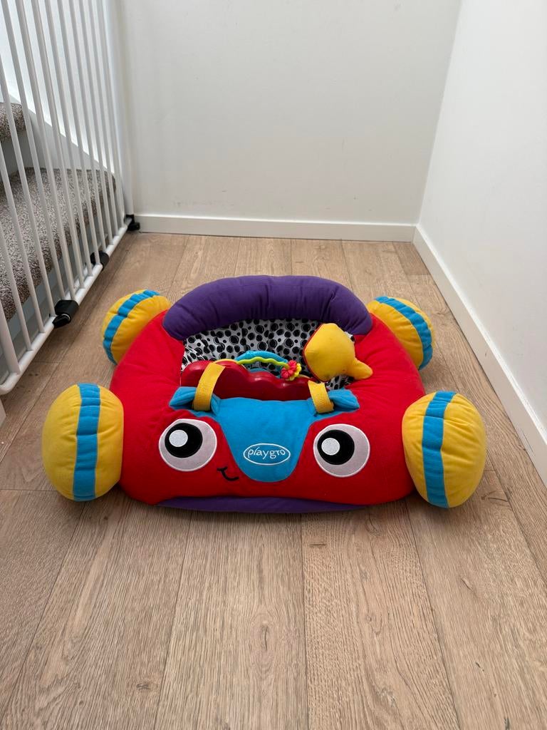 Playgro Zitkussen Auto voor Baby's met Geluid en Licht, Ophalen, Zo goed als nieuw, Auto, Met licht