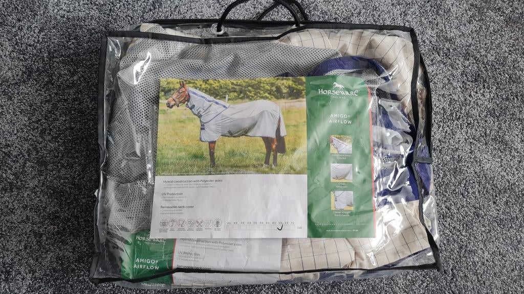 Nieuwe Amigo air flow vliegendeken maat 198, Full (L), Mesh, Vliegendeken, Nieuw