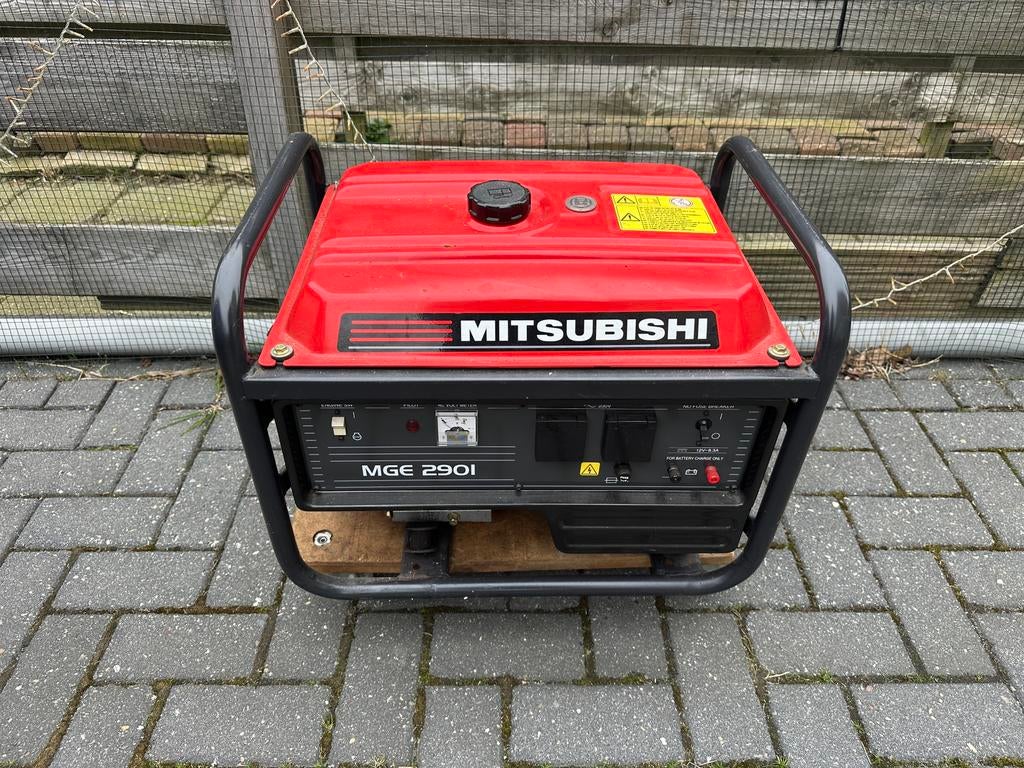 Mitsubishi MGE 2901 aggregaat, Ophalen, Gebruikt