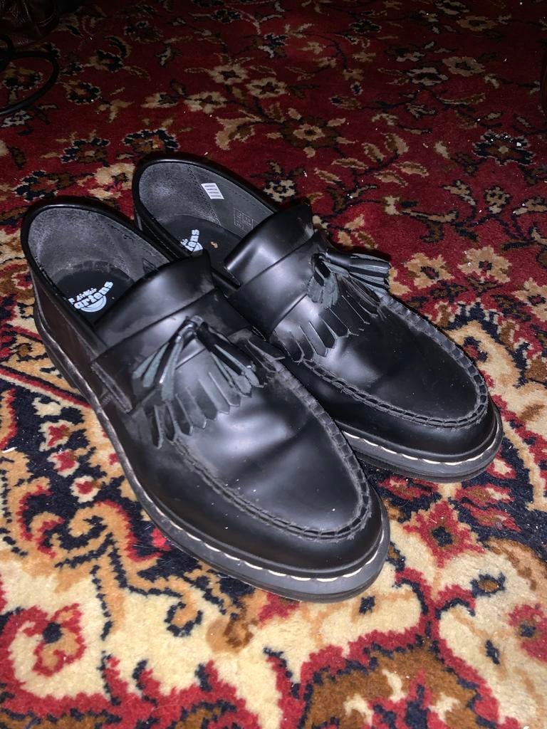 Dr. Martens Adrian loafers maat 47, Kleding | Heren, Schoenen, Ophalen of Verzenden, Zo goed als nieuw, Zwart, Loafers